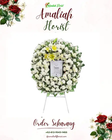 Krans Bunga Duka Karangbesuki